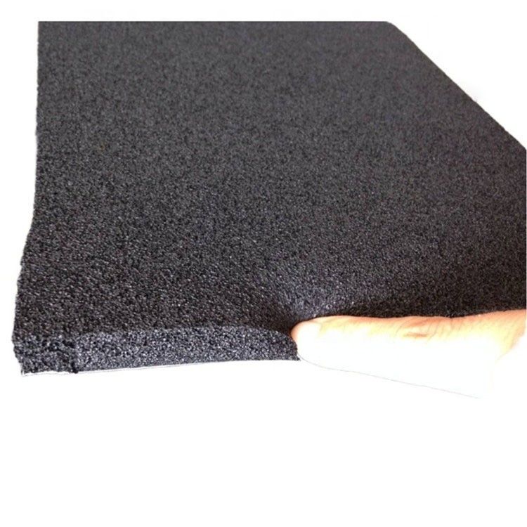 Excellent Compression Set Slow Rebound Memory Self Adhesive EPDM Rubber Sponge Sheet